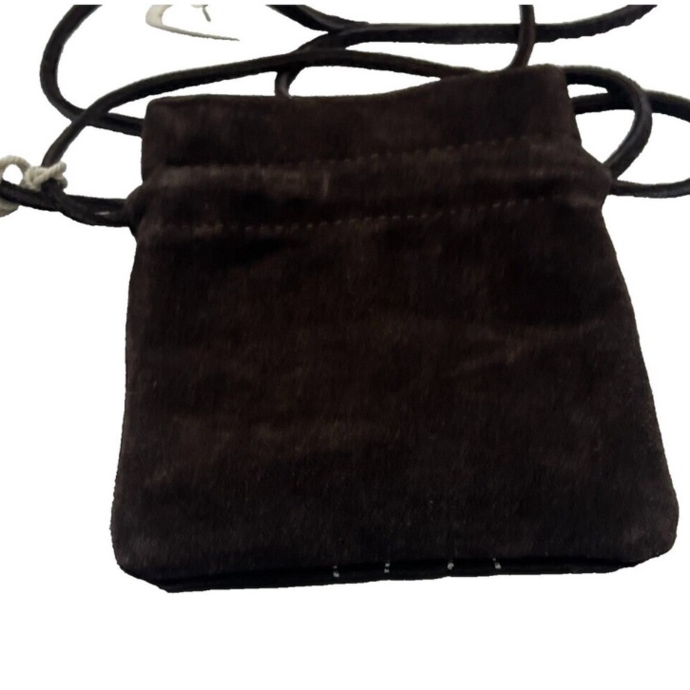 Free People! Eden Mini Pouch Bag In Espresso NWT! - Picture 11 of 16